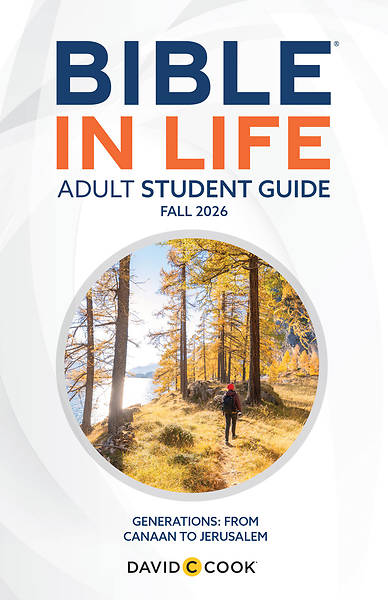 Bible in Life Adult Student Book Fall