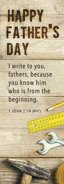 Happy Father's Day Banner 2 x 6 Fabric