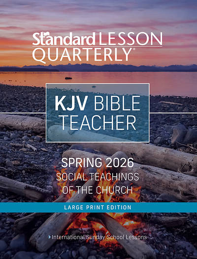 Picture of Standard Lesson Quarterly KJV Adult Teacher Book Large Print Spring