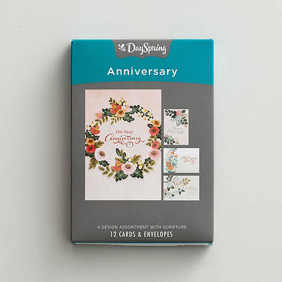 Anniversary - Celebrating Your Anniversary  Boxed Cards Assorted  (Box 12)