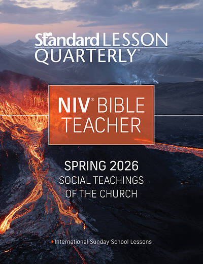 Standard Lesson Quarterly NIV Adult Teacher Book Spring