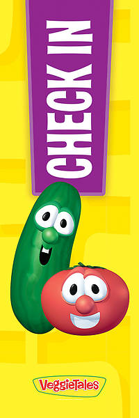Picture of VeggieTales Check In  2' x 6' Vinyl Banner