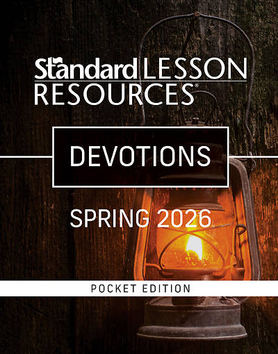 Standard Lesson Quarterly Adult Devotions Pocket Edition Spring
