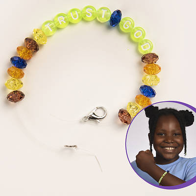 Picture of VBS 2024 Camp Firelight Trust God Bead Bracelet Craft (Pkg of 12)