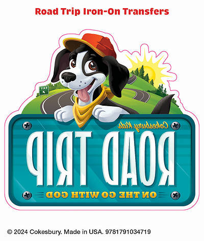 VBS 2025 Road Trip Iron-On Transfers (Pkg of 12)