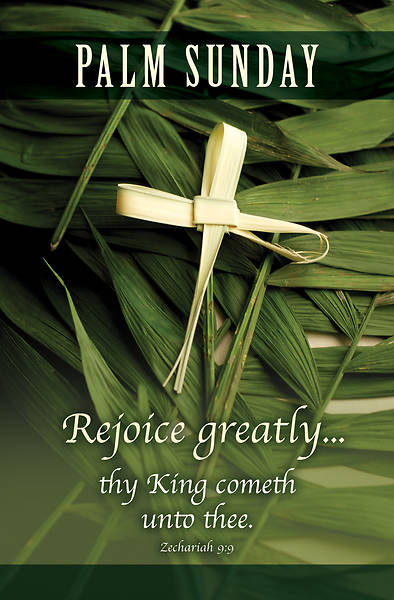 Palm Sunday Regular Size Bulletin