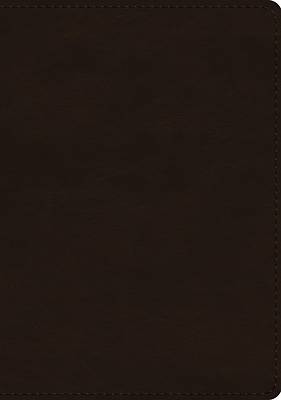 Picture of ESV Single Column Journaling Bible, Large Print (Trutone, Deep Brown)