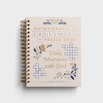 Daily Moments with God Devotional Crossword Puzzle Book