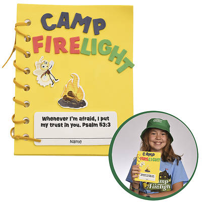 Picture of VBS 2024 Camp Firelight Camp Journal Craft (Pkg of 12)