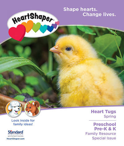 Heartshaper Preschool-PreK-K Heart Tugs Take Home Papers PK5 Spring