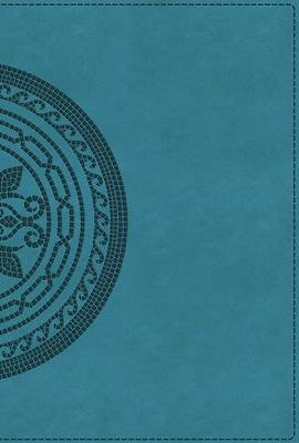 Picture of NIV Application Bible, Large Print, Leathersoft, Teal, Red Letter, Thumb Indexed, Comfort Print