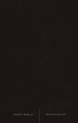 Biblia Reina-Valera 1960 Para Premio Y Regalo, Leathersoft, Negro