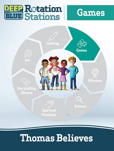 Picture of Deep Blue Rotation Stations: Thomas Believes - Games Station Download