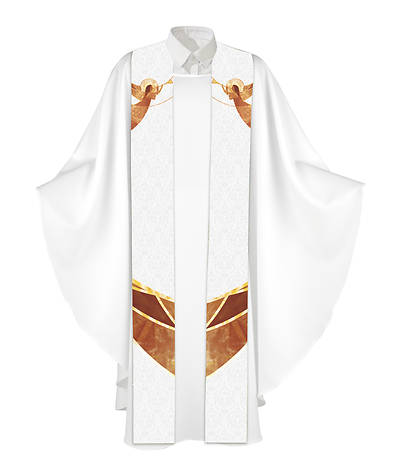 Nativity of Jesus Stole - White
