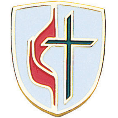 United Methodist Shield Lapel Pin