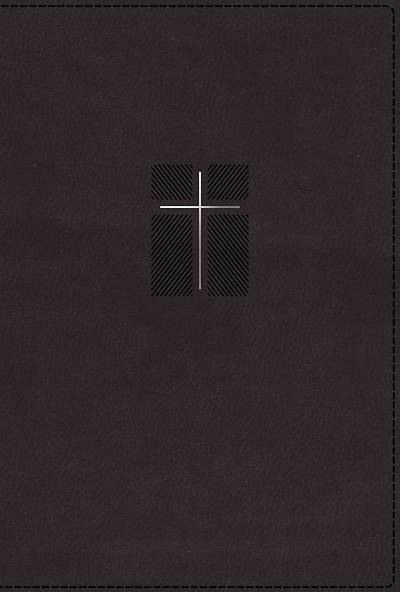 NIV, Quest Study Bible, Leathersoft, Black, Comfort Print
