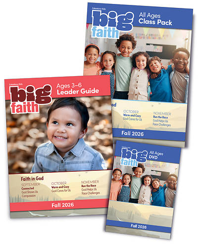 Picture of Cokesbury Kids Big Faith Fall 2026 Leader Kit Ages 3-6