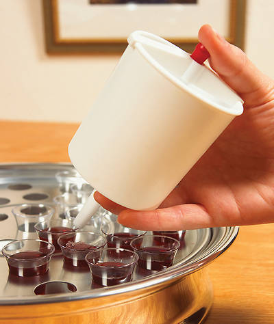 Communion Cup Filler Button-release