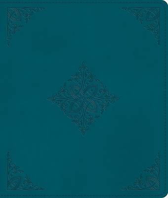 Picture of ESV Journaling Bible (Trutone, Deep Teal, Fleur-De-Lis Design)