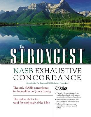The Strongest New American Study Bible Exhaustive Concordance