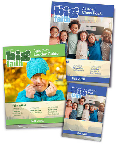 Picture of Cokesbury Kids Big Faith Fall 2026 Leader Kit Ages 7-12