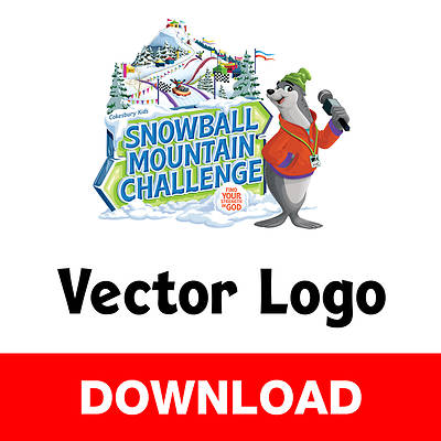 VBS 2026 Snowball Mountain Challenge High-Resolution Logo Download