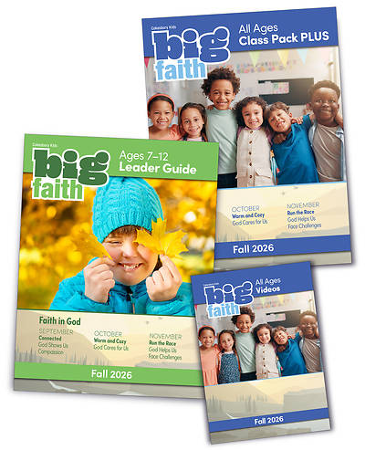 Cokesbury Kids Big Faith Fall 2026 Leader Kit Ages 7-12 - Digital Kit Download