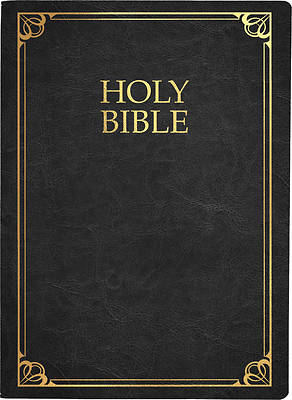 KJV Family Legacy Holy Bible, Large Print, Black Genuine Leather, Thumb Index