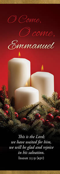 Picture of Banner O come, O come, Emmanuel Christmas 2 x 6 Vinyl