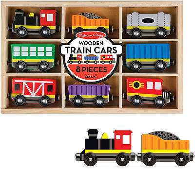 Wooden Train Cars