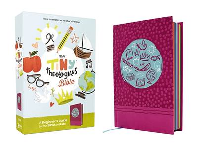 Nirv, Tiny Theologians Bible, Leathersoft Over Board, Pink, Comfort Print