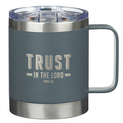 Stainless Steel Mug Trust in the Lord Proverbs 3