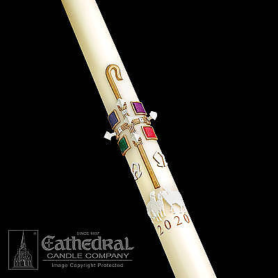 Picture of Cathedral The Good Shepherd Paschal Candle 2" x 42"