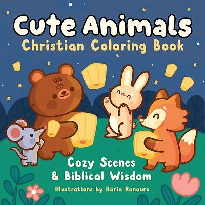 Cute Animals Christian Coloring Book