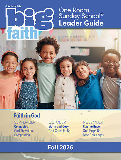 Picture of Cokesbury Kids Big Faith Fall 2026 One Room Sunday School® Leader Guide Download