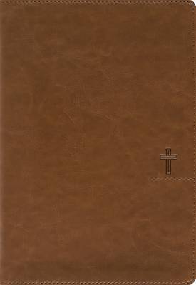 Nasb, Thinline Bible, Giant Print, Leathersoft, Brown, Red Letter, 1995 Text, Comfort Print