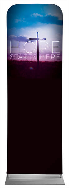 Picture of Hope Starts Here Lent Sleeve Banner