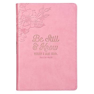 Journal Slimline Luxleather Be Still & Know - Psa 46