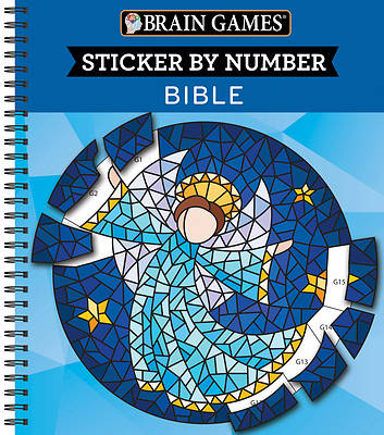 Brain Games Sticker by Number Bible