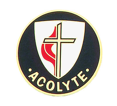 United Methodist Gold-Plated Bronze Acolyte Pin