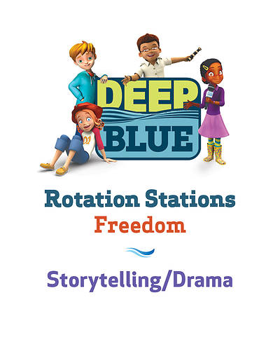 Picture of Deep Blue Rotation Stations: Freedom - Storytelling Station Download