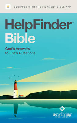 Helpfinder Bible Nlt, Filament Enabled (Softcover, Red Letter)