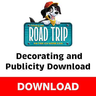VBS 2025 Road Trip Decorating and Publicity Download