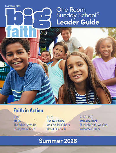 Picture of Cokesbury Kids Big Faith Summer 2026 One Room Sunday School® Leader Guide Download