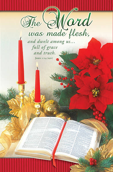 The Word Was Made Flesh Christmas Bulletin
