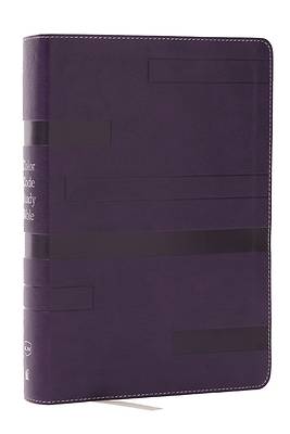 Color Code Study Bible, Revealing God's Truth Color by Color (Kjv, Purple Leathersoft, Red Letter, Thumb Indexed)