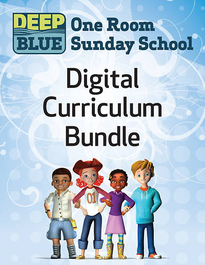 Picture of Deep Blue Digital One Room Sunday School Kit Bundle 1 Fall