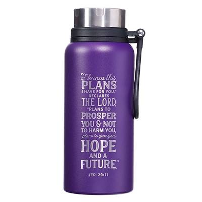Stainless Steel Water Bottle I Know the Plans Jeremiah 29