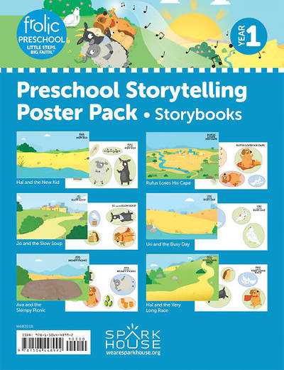 Frolic Preschool Storytelling Poster Pack Year 1, Storybooks