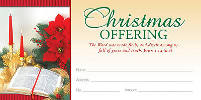 The Word Was Made Flesh Christmas Off Envelope